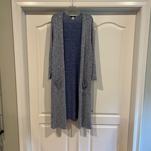 Plus Size open front duster sweater size3x